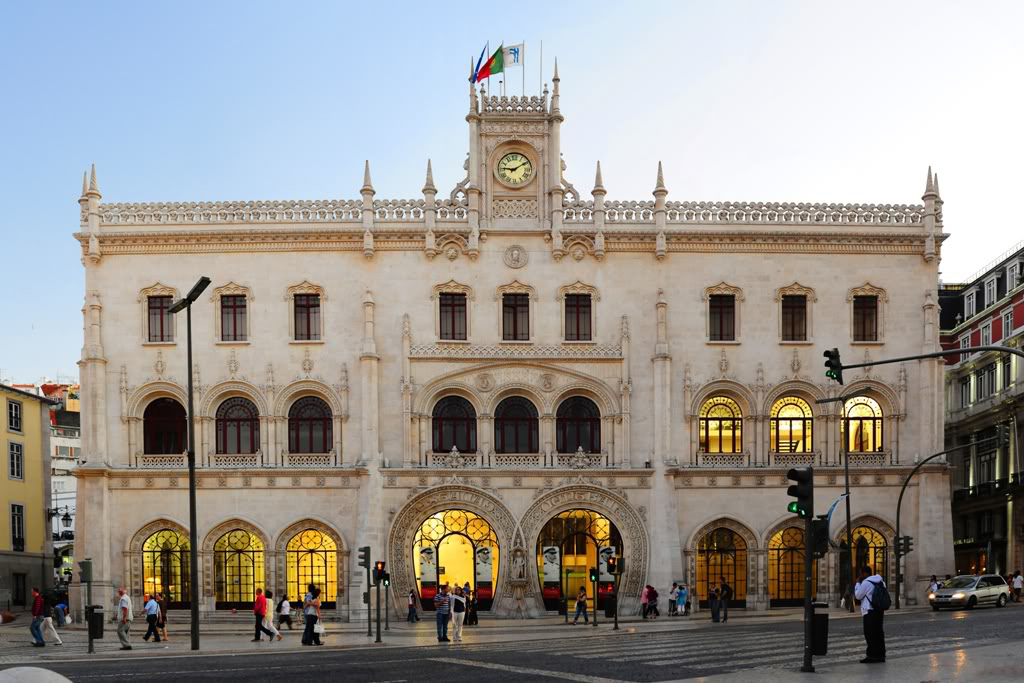 Станция Rossio в Лиссабоне