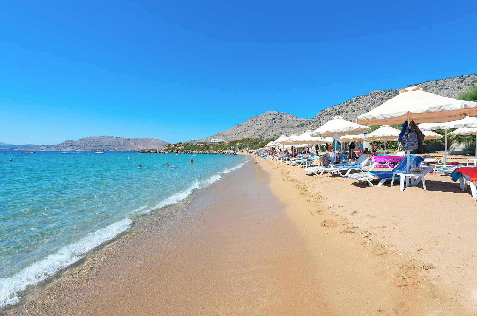 Пляж Pefkos Beach