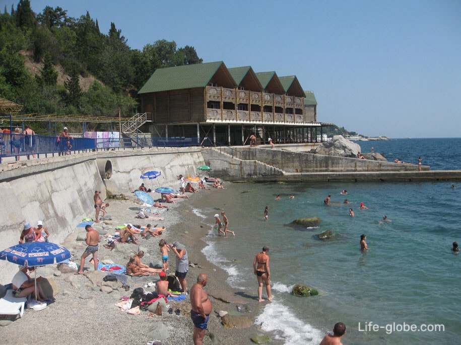 Достопримечательности Крыма - Графские купальни, Алупка