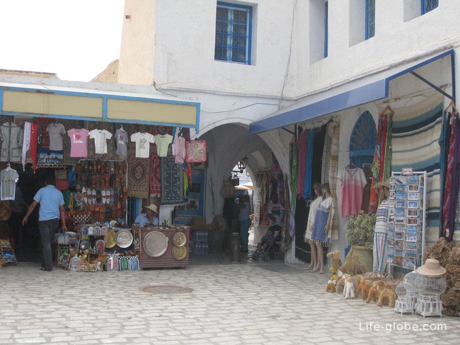 Восточный базар на острове Джерба