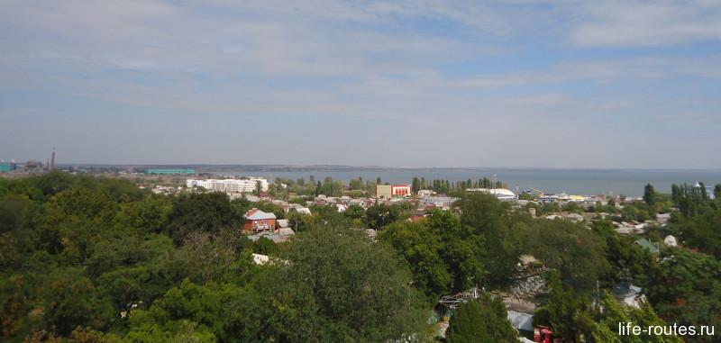 Вид на Таганрог