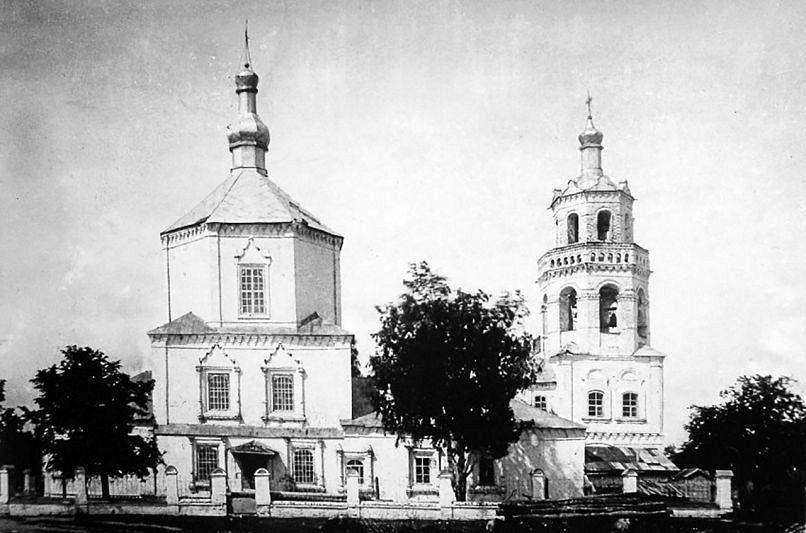 Софийская церковь в Свияжске в конце XIX века (Музей истории Свияжска)