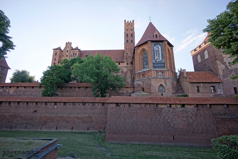 Замок Тевтонского ордена в Мальборке (Мариенбург), Мальборкский замок. Польша.