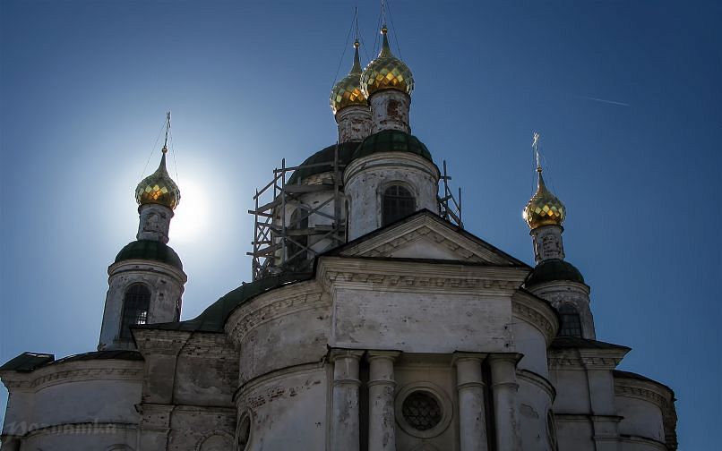 Церковь Феодоровской иконы Богоматери в Богоявленском монастыре Углича