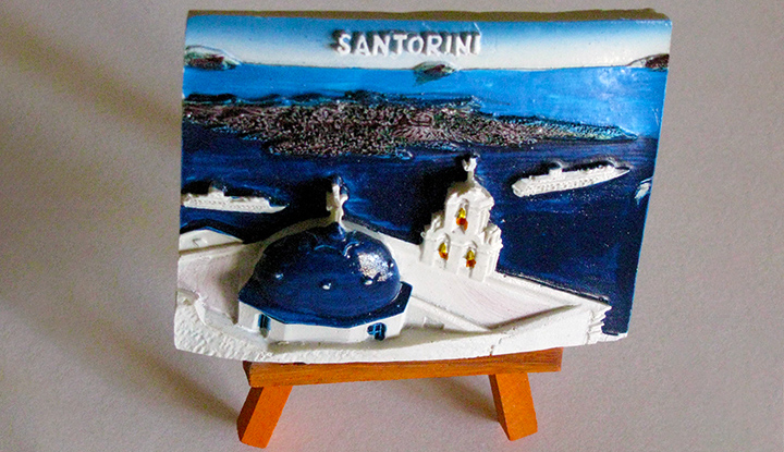 Картина Санторини.