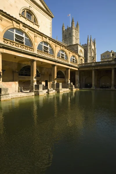 Римская баня в Англии — стоковое фото