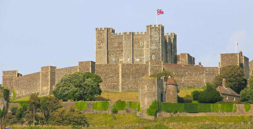 Дуврский замок в Англии