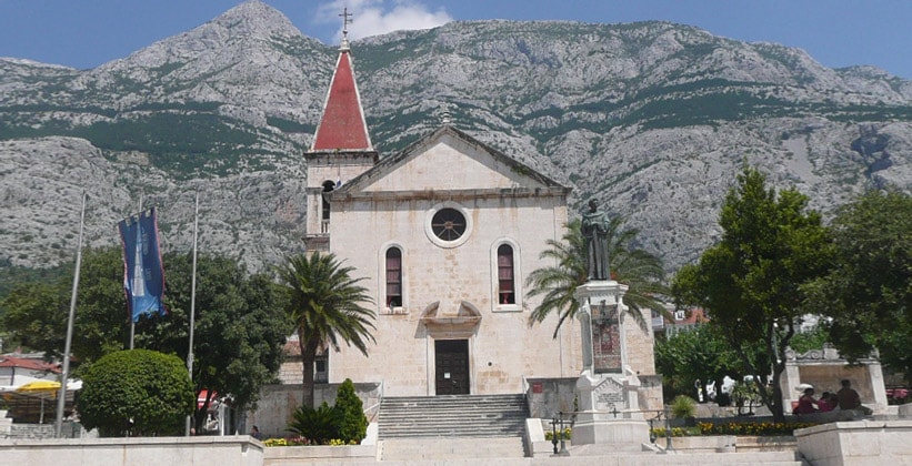 Церковь святого Марка в городе Макарска (Хорватия)