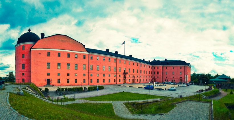 Уппсальский замок в Швеции