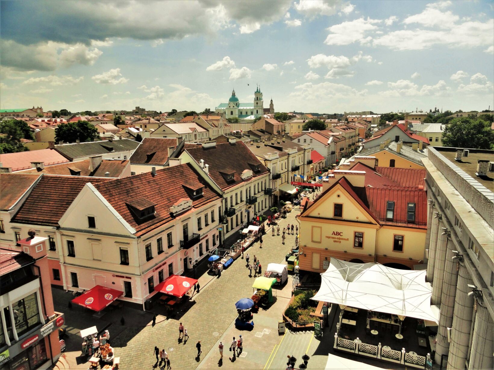Панорама Гродно, лучшие достопримечательности города