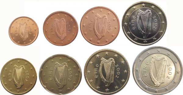 Ирландские монеты евро
