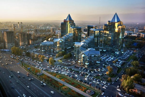 Панорама Алматы