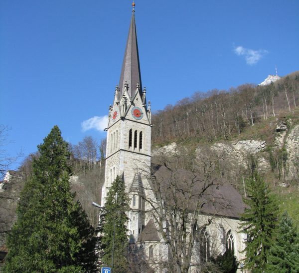 Кафедральный собор в городе Вадуц
