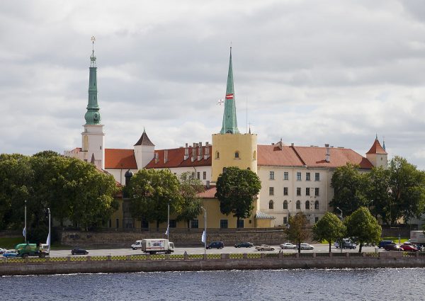 Рижский замок в Латвии